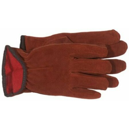 BOSS CAT GLOVES GLOVES LEATHER FLANNEL LINED 4175J